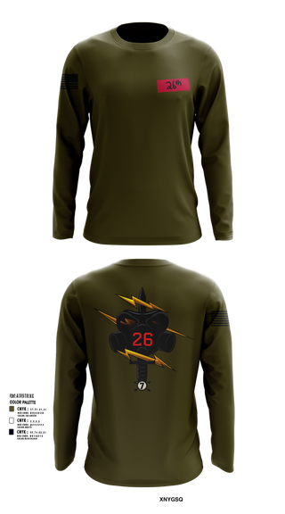 Long Sleeve Performance Shirt, 26th CM Co, , Teamtime, Team time, sublimation, custom sports apparel, team uniforms, spirit wear, spiritwear, sports uniforms, custom shirts, team store, custom team store, fundraiser sports, apparel fundraiser