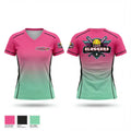 Lady Sluggers 33283616 Women's Short Sleeve V-neck Shirt - 1
