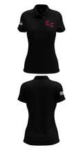 Crow Creek Chieftains 87390288 Women's Short Sleeve Performance Polo  - 36