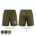 Eureka Military Lodge 1A Athletic Shorts With Pockets - 1