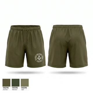 Athletic Shorts With Pockets, Eureka Military Lodge 1A, Navy, Teamtime, Team time, sublimation, custom sports apparel, team uniforms, spirit wear, spiritwear, sports uniforms, custom shirts, team store, custom team store, fundraiser sports, apparel fundraiser