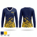 CEDAR CLIFF COLTS JROTC Women's Long Sleeve V-neck Shirt - 1
