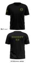 Franklin County Sheriff Office K9 Short Sleeve Performance Shirt - 12