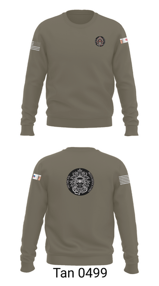 Crew Neck Sweatshirt, , Army, Teamtime, Team time, sublimation, custom sports apparel, team uniforms, spirit wear, spiritwear, sports uniforms, custom shirts, team store, custom team store, fundraiser sports, apparel fundraiser