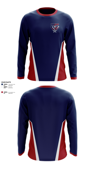 Long Sleeve Performance Shirt, ALA Patriots, , Teamtime, Team time, sublimation, custom sports apparel, team uniforms, spirit wear, spiritwear, sports uniforms, custom shirts, team store, custom team store, fundraiser sports, apparel fundraiser