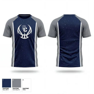 Short Sleeve Performance Shirt, South Central, Men's Basketball, Teamtime, Team time, sublimation, custom sports apparel, team uniforms, spirit wear, spiritwear, sports uniforms, custom shirts, team store, custom team store, fundraiser sports, apparel fundraiser