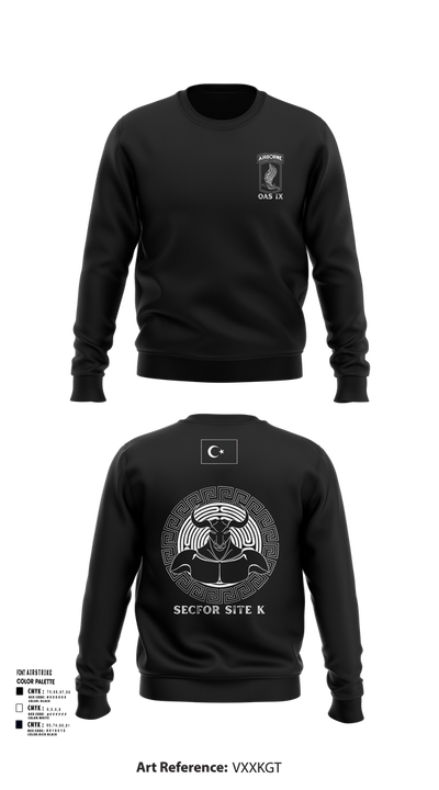 173RD ABN 21007449 Crew Neck Sweatshirt - 107