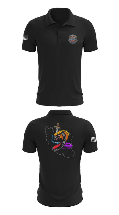 Iran DCIT 47792086 Short Sleeve Performance Polo - 27