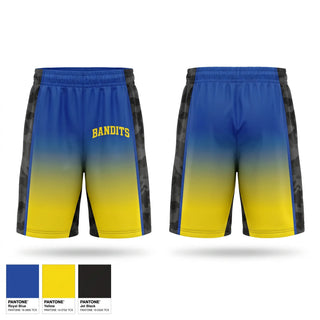 Athletic Shorts With Pockets, Breakaway Bandits, Softball, Teamtime, Team time, sublimation, custom sports apparel, team uniforms, spirit wear, spiritwear, sports uniforms, custom shirts, team store, custom team store, fundraiser sports, apparel fundraiser