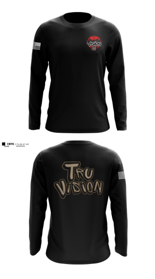 Long Sleeve Performance Shirt, Tru vison, Men's Basketball, Teamtime, Team time, sublimation, custom sports apparel, team uniforms, spirit wear, spiritwear, sports uniforms, custom shirts, team store, custom team store, fundraiser sports, apparel fundraiser