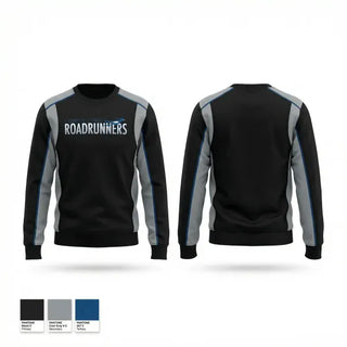 Crew Neck Sweatshirt, Corpus Christi Roadrunners, Spirit Store, Teamtime, Team time, sublimation, custom sports apparel, team uniforms, spirit wear, spiritwear, sports uniforms, custom shirts, team store, custom team store, fundraiser sports, apparel fundraiser