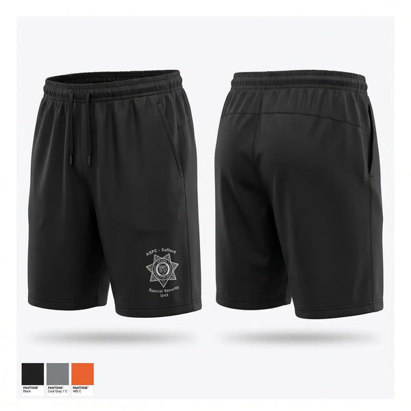 Athletic Shorts With Pockets, Special Security Unit, Police, Teamtime, Team time, sublimation, custom sports apparel, team uniforms, spirit wear, spiritwear, sports uniforms, custom shirts, team store, custom team store, fundraiser sports, apparel fundraiser