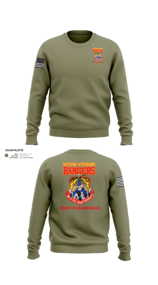 Crew Neck Sweatshirt, Satcom, Air Force, Teamtime, Team time, sublimation, custom sports apparel, team uniforms, spirit wear, spiritwear, sports uniforms, custom shirts, team store, custom team store, fundraiser sports, apparel fundraiser