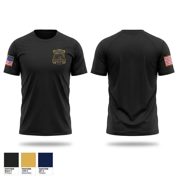 Short Sleeve Performance Shirt, Winthrop Police Detectives, Police, Teamtime, Team time, sublimation, custom sports apparel, team uniforms, spirit wear, spiritwear, sports uniforms, custom shirts, team store, custom team store, fundraiser sports, apparel fundraiser