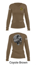 Gorilla battalion 60228867 Women's Long Sleeve V-neck Shirt - 17