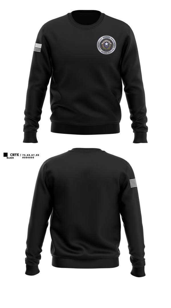 Crew Neck Sweatshirt, NVORCA, , Teamtime, Team time, sublimation, custom sports apparel, team uniforms, spirit wear, spiritwear, sports uniforms, custom shirts, team store, custom team store, fundraiser sports, apparel fundraiser