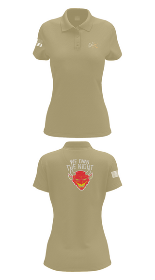 Womens Short Sleeve Performance Polo, , Army, Teamtime, Team time, sublimation, custom sports apparel, team uniforms, spirit wear, spiritwear, sports uniforms, custom shirts, team store, custom team store, fundraiser sports, apparel fundraiser