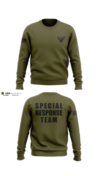 Crew Neck Sweatshirt, St. Louis SRT, Police, Teamtime, Team time, sublimation, custom sports apparel, team uniforms, spirit wear, spiritwear, sports uniforms, custom shirts, team store, custom team store, fundraiser sports, apparel fundraiser