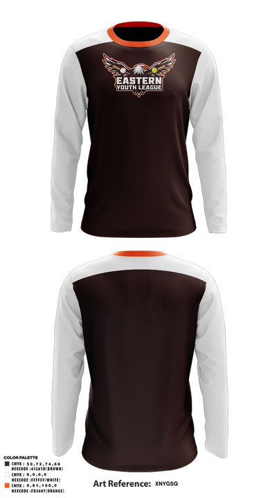 Eastern Youth League 52967585 Long Sleeve Performance Shirt 1