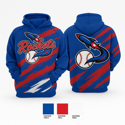 Space Coast Rockets 70599512 Hoodie - 1