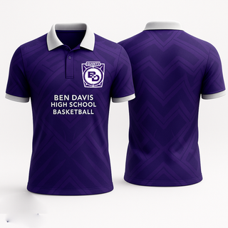 Short Sleeve Performance Polo, Ben Davis High School Basketball, Women's Basketball, Teamtime, Team time, sublimation, custom sports apparel, team uniforms, spirit wear, spiritwear, sports uniforms, custom shirts, team store, custom team store, fundraiser sports, apparel fundraiser