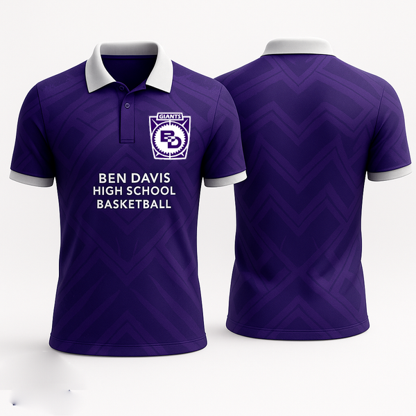 Short Sleeve Performance Polo, Ben Davis High School Basketball, Women's Basketball, Teamtime, Team time, sublimation, custom sports apparel, team uniforms, spirit wear, spiritwear, sports uniforms, custom shirts, team store, custom team store, fundraiser sports, apparel fundraiser