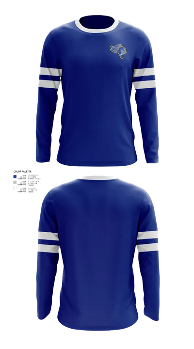 West Windsor-Plainsboro Northern Knights 46401954 Long Sleeve Performance Shirt 1