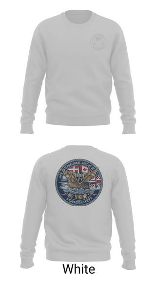 Crew Neck Sweatshirt, 6 Squadron Crew 2, , Teamtime, Team time, sublimation, custom sports apparel, team uniforms, spirit wear, spiritwear, sports uniforms, custom shirts, team store, custom team store, fundraiser sports, apparel fundraiser