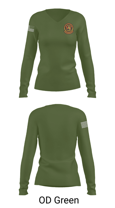 Magnificent bastards 27505794 Women's Long Sleeve V-neck Shirt - 57