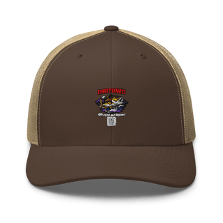Dinituned offroad and marine Retro Trucker Hat | Yupoong 6606