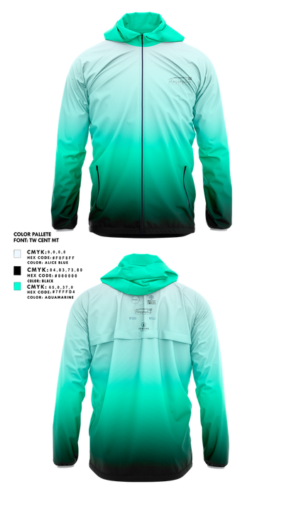 Flossophy Dental Partners Pelotonia 34133429 Windbreaker - 4