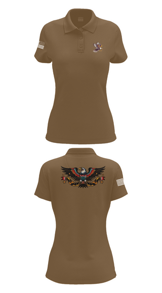 Womens Short Sleeve Performance Polo, ECHO, , Teamtime, Team time, sublimation, custom sports apparel, team uniforms, spirit wear, spiritwear, sports uniforms, custom shirts, team store, custom team store, fundraiser sports, apparel fundraiser
