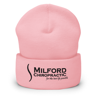 Milford Chiropractic Cuffed Beanie | Yupoong 1501KC