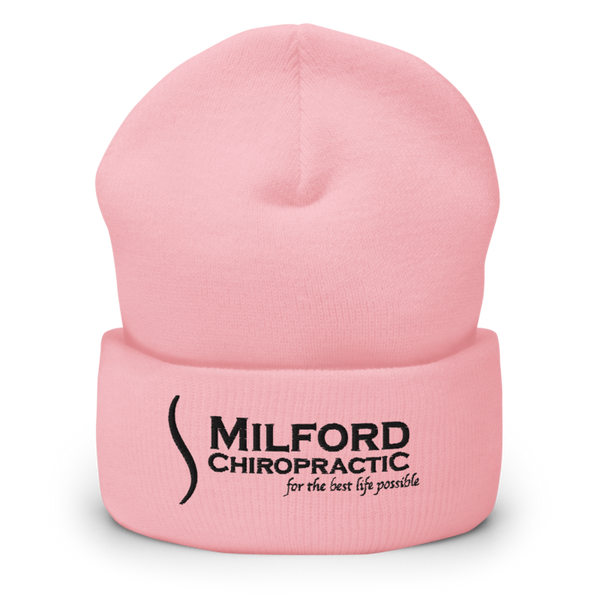 Milford Chiropractic Cuffed Beanie | Yupoong 1501KC
