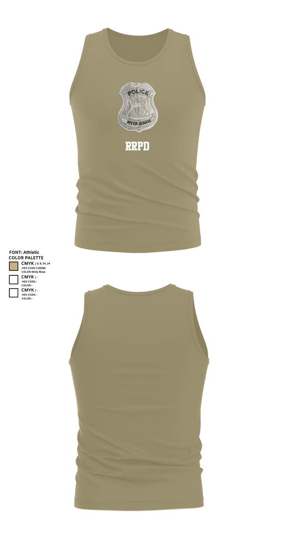 Tank Top, RRPD, Police, Teamtime, Team time, sublimation, custom sports apparel, team uniforms, spirit wear, spiritwear, sports uniforms, custom shirts, team store, custom team store, fundraiser sports, apparel fundraiser