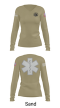 I-STAT EMS 65637212 Women's Long Sleeve V-neck Shirt - 97