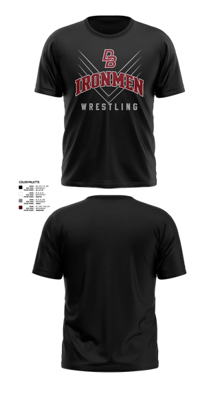 Short Sleeve Performance Shirt, Don Bosco Wrestling 26-27, Wrestling, Teamtime, Team time, sublimation, custom sports apparel, team uniforms, spirit wear, spiritwear, sports uniforms, custom shirts, team store, custom team store, fundraiser sports, apparel fundraiser