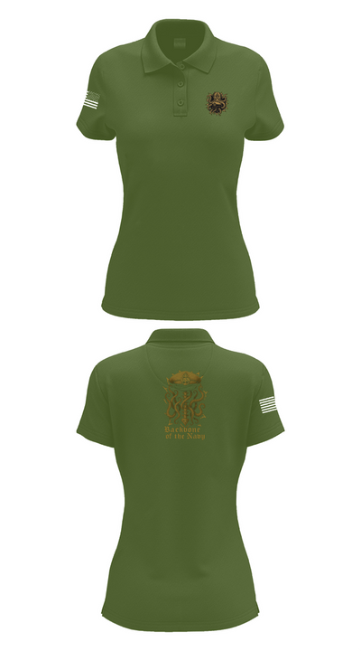 NAS Patuxent River 87984476 Women's Short Sleeve Performance Polo  - 52
