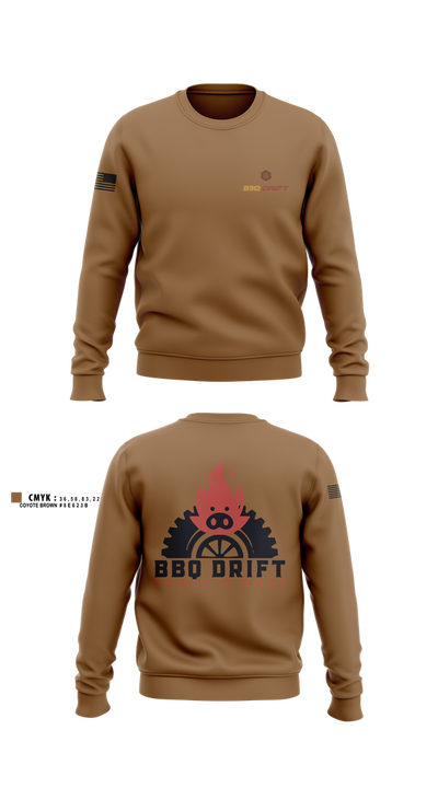 BBQ Drift 17355442 Crew Neck Sweatshirt - 1