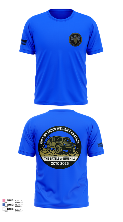 A 1/111 Field Artillery 90044147 Short Sleeve Performance Shirt - 1