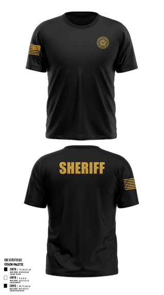 Short Sleeve Performance Shirt, Webster County Sheriff's Office, Police, Teamtime, Team time, sublimation, custom sports apparel, team uniforms, spirit wear, spiritwear, sports uniforms, custom shirts, team store, custom team store, fundraiser sports, apparel fundraiser