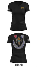 Chaos Company, 1-182 Infantry 69873429 Women's Short Sleeve V-neck Shirt - 28