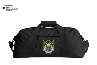 Duffle Bag, POLICE, Police, Teamtime, Team time, sublimation, custom sports apparel, team uniforms, spirit wear, spiritwear, sports uniforms, custom shirts, team store, custom team store, fundraiser sports, apparel fundraiser