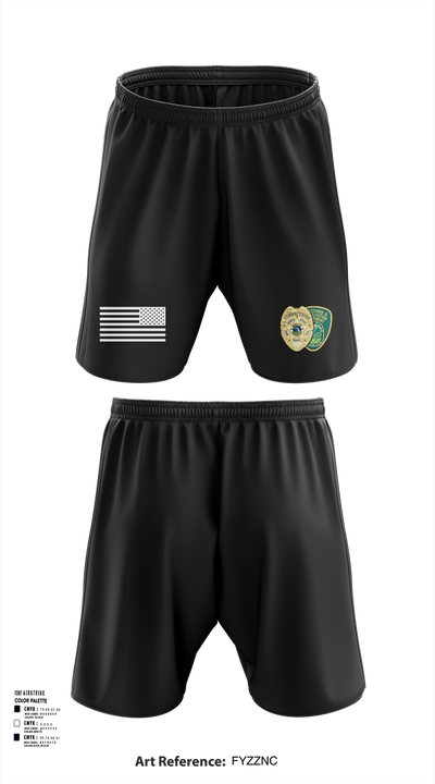 Corrections 37001548 Athletic Shorts With Pockets - 101