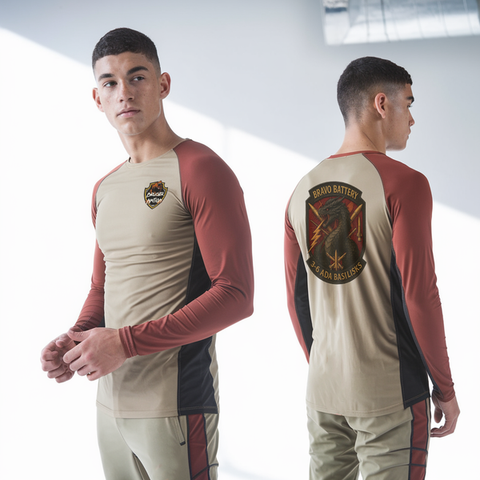 Long Sleeve Performance Shirt, Bravo 3-6 ADA, Army, Teamtime, Team time, sublimation, custom sports apparel, team uniforms, spirit wear, spiritwear, sports uniforms, custom shirts, team store, custom team store, fundraiser sports, apparel fundraiser