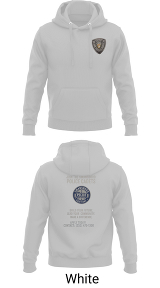 Hoodie, Swansboro police cadets, Police, Teamtime, Team time, sublimation, custom sports apparel, team uniforms, spirit wear, spiritwear, sports uniforms, custom shirts, team store, custom team store, fundraiser sports, apparel fundraiser