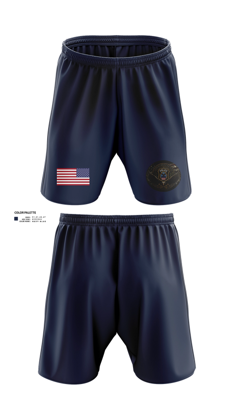 Athletic Shorts With Pockets, DLA PD, Police, Teamtime, Team time, sublimation, custom sports apparel, team uniforms, spirit wear, spiritwear, sports uniforms, custom shirts, team store, custom team store, fundraiser sports, apparel fundraiser