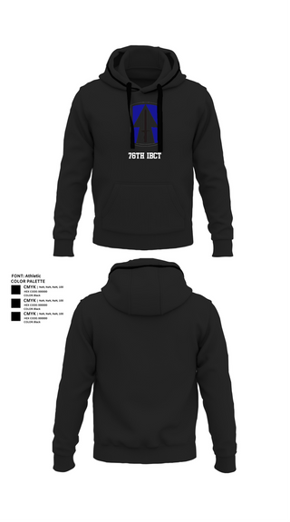 Hoodie, 76th IBCT, , Teamtime, Team time, sublimation, custom sports apparel, team uniforms, spirit wear, spiritwear, sports uniforms, custom shirts, team store, custom team store, fundraiser sports, apparel fundraiser