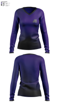Lihue Storm 2552727 Women's Long Sleeve V-neck Shirt - 1