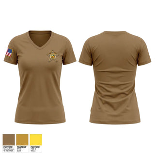 Womens Short Sleeve Vneck Shirt, Center Township Constable’s Office, Police, Teamtime, Team time, sublimation, custom sports apparel, team uniforms, spirit wear, spiritwear, sports uniforms, custom shirts, team store, custom team store, fundraiser sports, apparel fundraiser